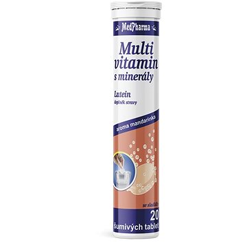 

MedPharma Multivitamin s minerály + lutein - 20 tbl. effer.