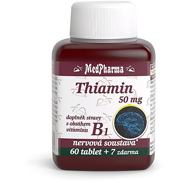

MedPharma Thiamin (vitamin B1) 50 mg - 67 tbl.