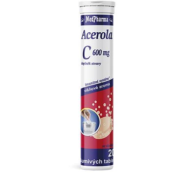 

MedPharma Vitamin C 600 mg + Acerola 200 mg - 20 tbl. effer.
