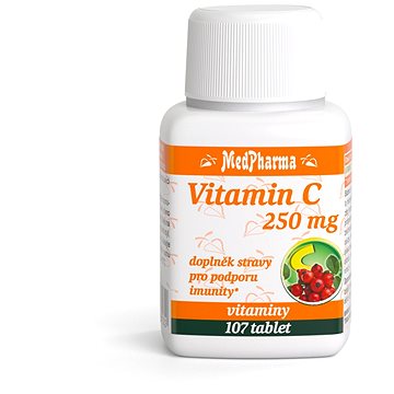 

MedPharma Vitamin C 250 mg - 107 tbl.