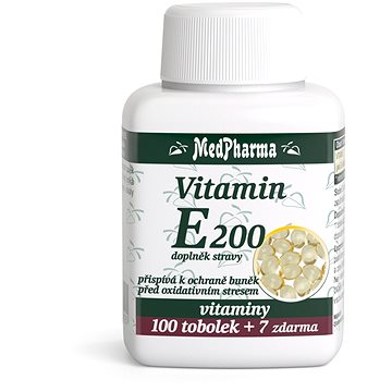 

MedPharma Vitamin E 200 - 107 tob.