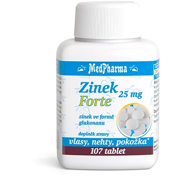 

MedPharma Zinek 25 mg Forte 107 tbl.
