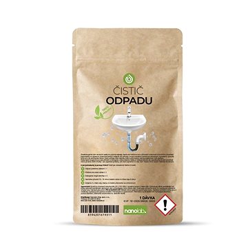 

Nanolab Přírodní čistič ucpaného odpadu, 1 dávka