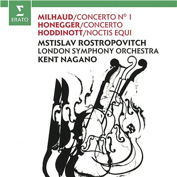 

Rostropovič Mstislav: Milhaud / Honegger / Hoddinott : Cello Concertos