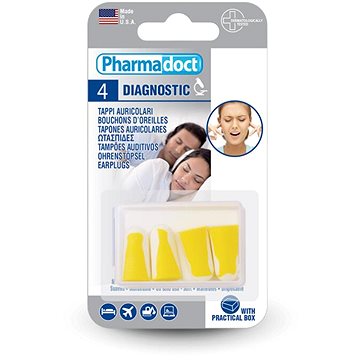 

Pharmadoct špunty do uší box 4 ks