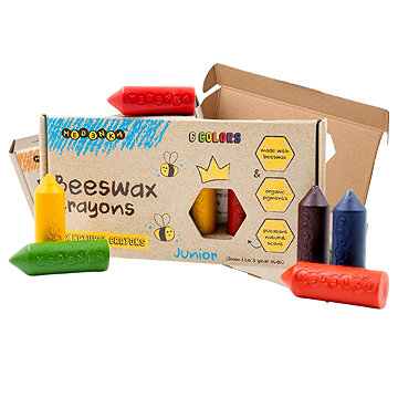 Medenka Přírodní z včelího vosku, klasické barvy 1+