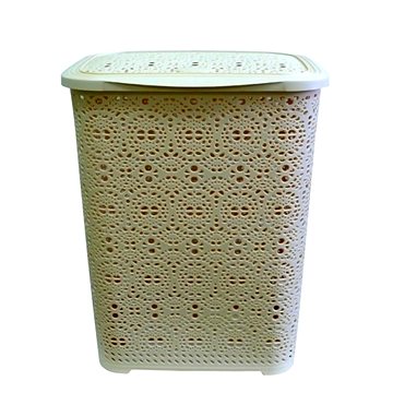 

Mega Plast, Koš na prádlo MONAKO, 57 × 45 × 38 cm, krémový