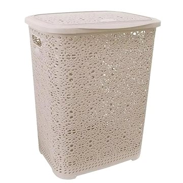 

Mega Plast, Koš na prádlo MONAKO, 57 × 45 × 38 cm, moka