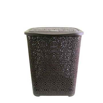 

Mega Plast, Koš na prádlo MONAKO, 57 × 45 × 38 cm, wenge