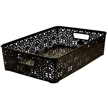 

Mega Plast, Košík MONAKO L, 10 × 39 × 27 cm, wenge
