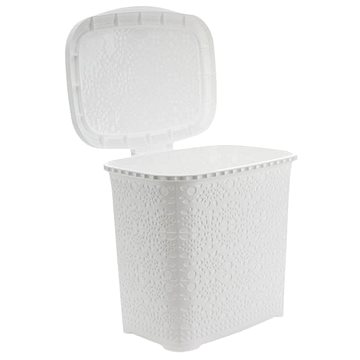 

Mega Plast, Košík na prášek MONAKO, 29 × 26 × 23 cm, bílý
