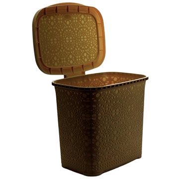 

Mega Plast, Košík na prášek MONAKO, 29 × 26 × 23 cm, wenge