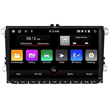 

Mekede 9" Autorádio s Apple CarPlay, Android Auto, Bluetooth, GPS, WiFi