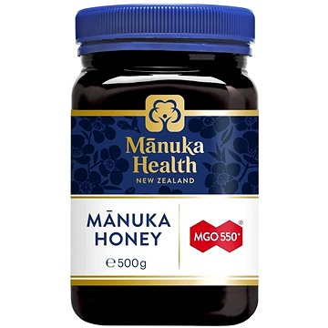 

KVĚTOVÝ MED MANUKA MGO™ 550+ 500 G