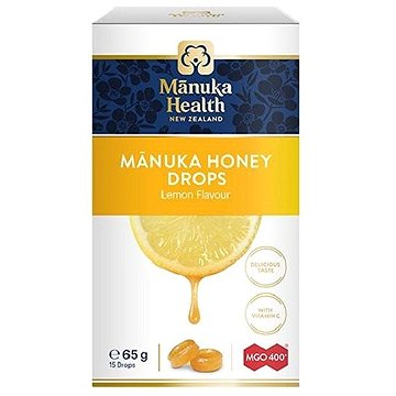 

Bonbóny s Manukovým medem MGO 400+ a vit. C, ochucené citrónem,doplněk stravy
