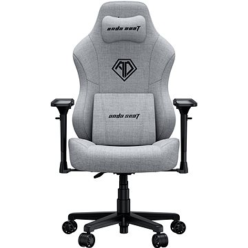 Anda Seat Phantom 3 Pro Premium Gaming Chair - L size Grey Fabric