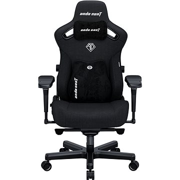 Anda Seat Kaiser 3 Pro Premium Gaming Chair - XL size Black Fabric