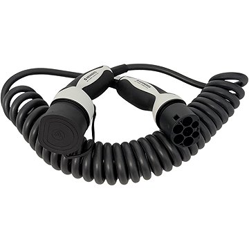 

MENNEKES nabíjecí kabel Spirálový TYP 2 - TYP 2, 11kW, 20A, 3 fáze - 4m