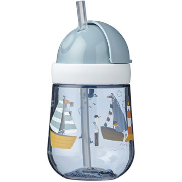 

Mepal Dětský trénovací hrnek s brčkem Little Dutch 300 ml Sailors Bay