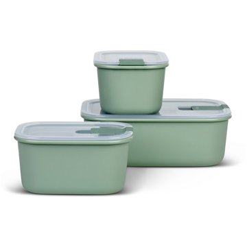 

Mepal Set Úložných boxů na potraviny EasyClip Nordic Sage 2 × 0,45 l + 1 l