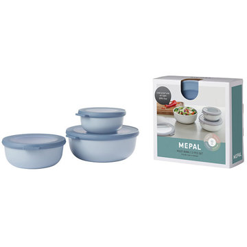 

Mepal Set 3 ks misek Cirqula Nordic Blue 0,35 l + 0,75 l + 1,25 l