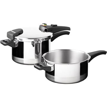 

Kolimax Sada tlakových hrnců BIOMAX DUO s BIO ventilem 22cm, 5.5l a 4.0l