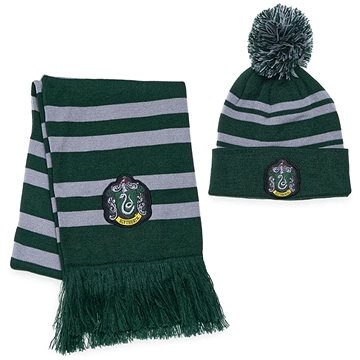 

Harry Potter: House Slytherin - zimní čepice a šála