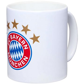 

FotbalFans Keramický hrnek FC Bayern Mnichov, 300 ml, bílý