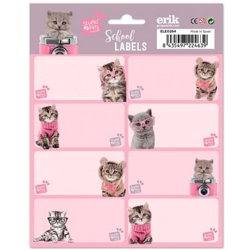 

Studio Pets: Cats - nálepky, 2 listy