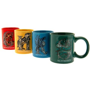 

Cure Pink distribuce Harry Potter: Hoggwarts Houses - mini set 4 kusů espresso hrnků
