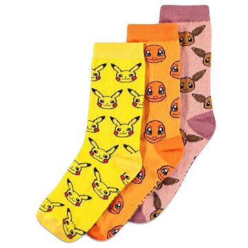 

Pokémon Iconic Characters - pánské ponožky (35 - 38)