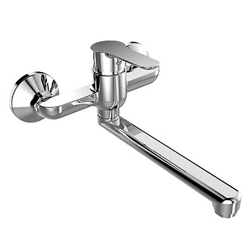 

Mereo Dřezová nástěnná baterie, Zuna, 150 mm, s ramínkem plochým rovným 160 mm, chrom