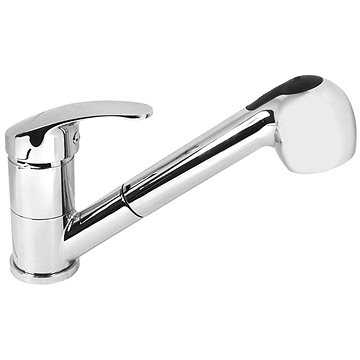 

Mereo Dřezová stojánková baterie, Sonáta, s výsuvnou sprchou, chrom