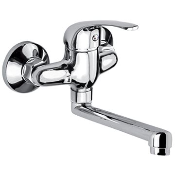 

Mereo Dřezová nástěnná baterie, Lila, 150 mm, s ramínkem plochým rovným 210 mm, chrom