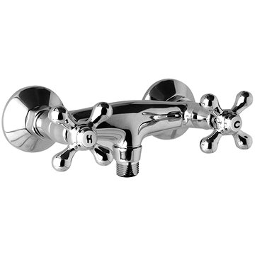 

Mereo Sprchová nástěnná baterie, Retro Viktorie, 100 mm, bez příslušenství, chrom