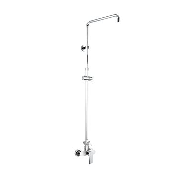 

MEREO Nástěnná sprchová baterie Dita 150 mm se sprchovou tyčí bez příslušenství