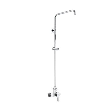 

MEREO Nástěnná sprchová baterie Eve 150 mm se sprchovou tyčí bez příslušenství