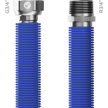 

MERABELL Aqua Flexi R3/4"-G3/4" modrá, 30-60cm
