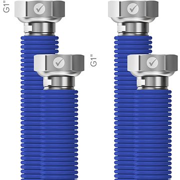 

MERABELL Plnoprůtočný set Aqua Flexi G1"-G1" 2 ks