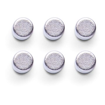 ZELLER Magnetky extra silné, ocel, 6 ks