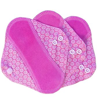 

Meracus 3PACK Látkové intimky Smile Růžové kytičky