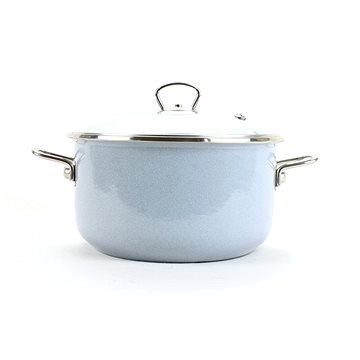 

Belis Smaltovaný hrnec Premium bledě modrý 20cm, 3,5l