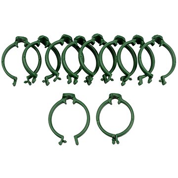 

MERCO Spony pro tyčky k rostlinám multipack 12 sad, PLANT BUCKLE, 10ks
