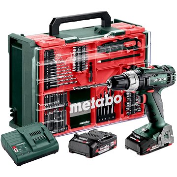 

METABO Akumulátorový šroubovák BS 18 L Set 18V 2x2Ah MD