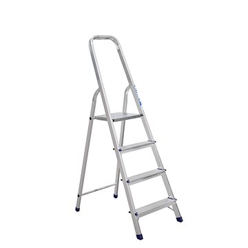 

ALUMET Schůdky jednostranné hliníkové, 4 příčky