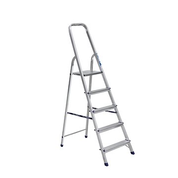 

ALUMET Schůdky jednostranné hliníkové, 5 příček