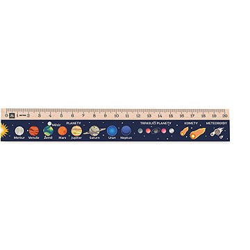 METRIE Didakt M02 dřevěné, sluneční soustava, 20 cm