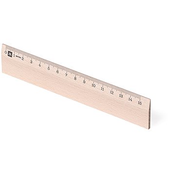 Metrie Scholar M15 dřevěné pravítko 15 cm
