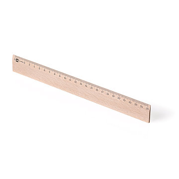Metrie Scholar M25 dřevěné pravítko 25 cm