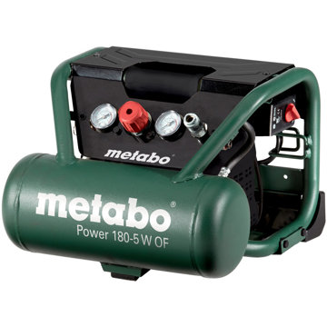 

METABO Kompresor se vzdušníkem 5l, bezolejový Power 180-5 W OF